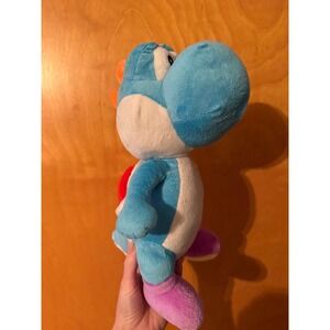 World of Nintendo super mario blue yoshi plush